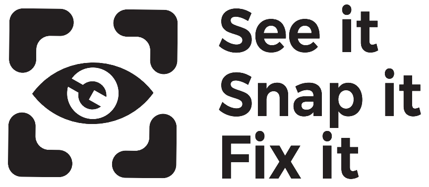 See it. Snap it. Fix it.